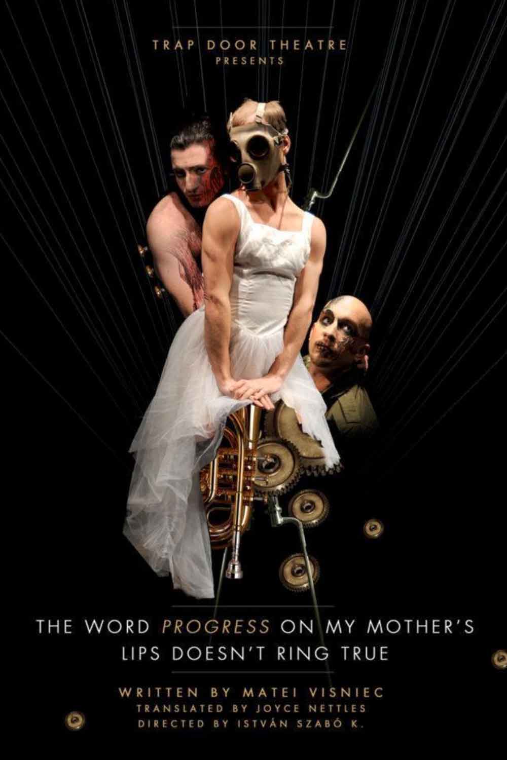 Trap Door Theatre the word progress Poster
